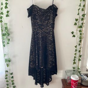 off the shoulder windsor dress!!